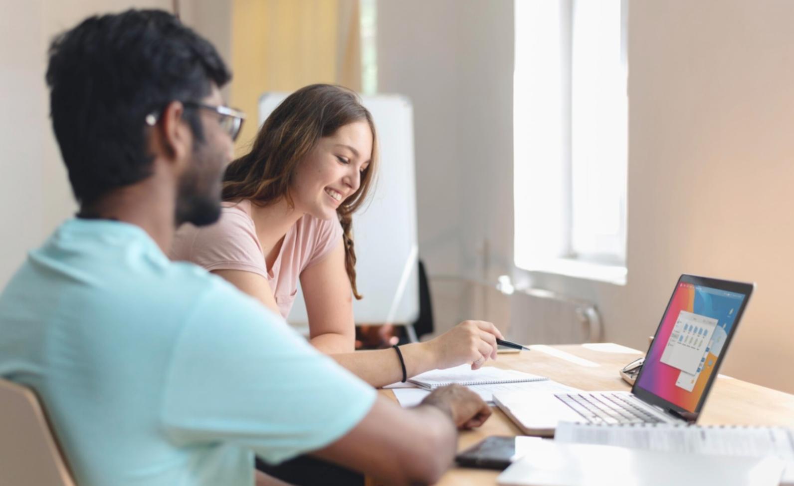 Franchising-Beratung in modernem Büro